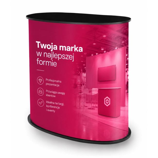 Trybunka Reklamowa Promo 1 – mobilne stoisko targowe